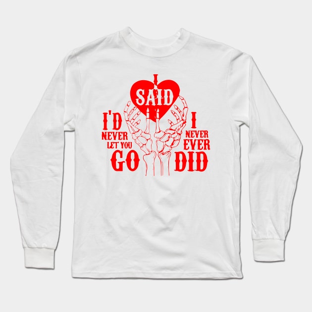 heartbreak Long Sleeve T-Shirt by ZethTheReaper